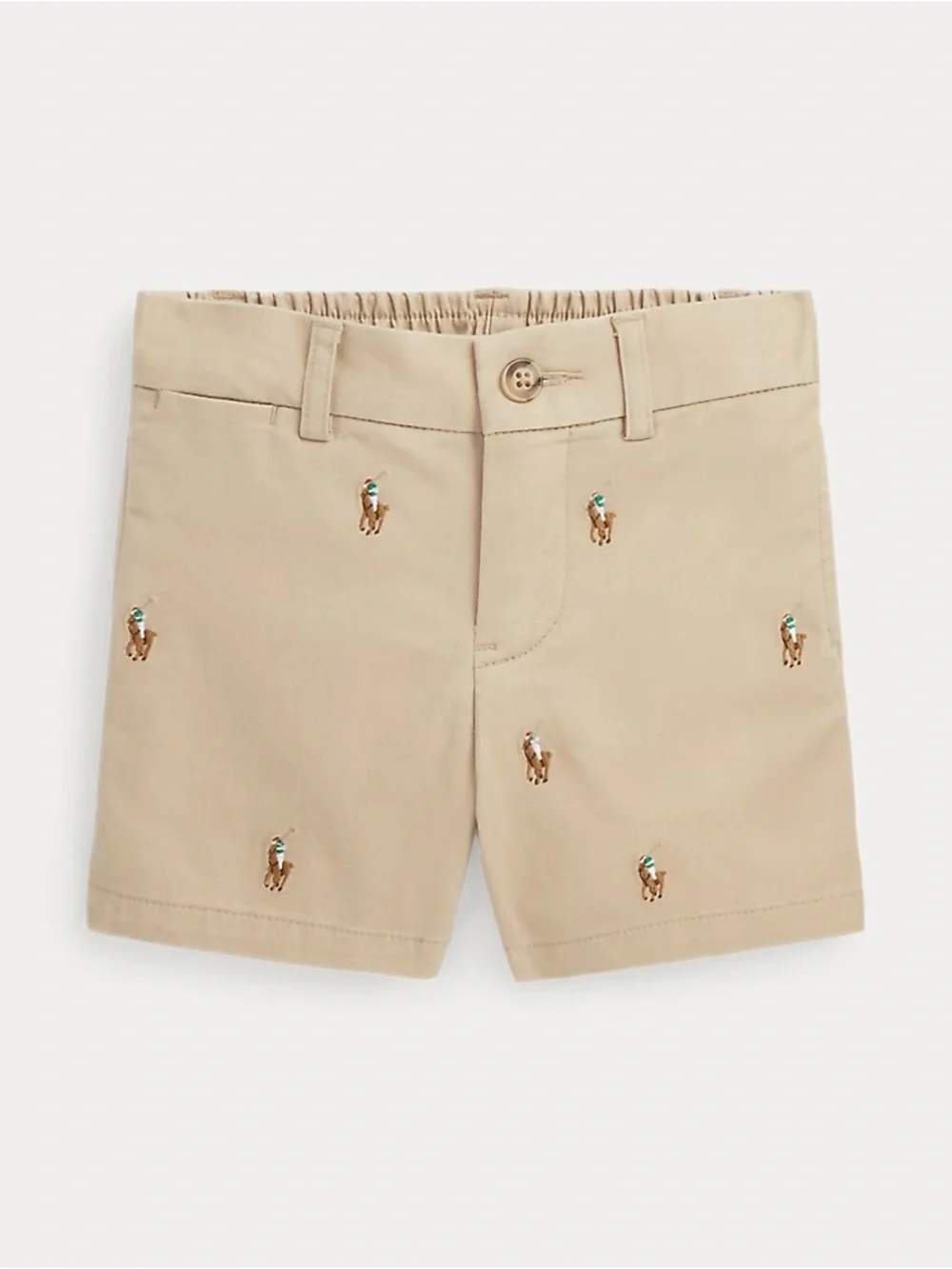 Ralph Lauren Polo Pony Stretch Chino Short Baby Boy 3 Month Preppy New England